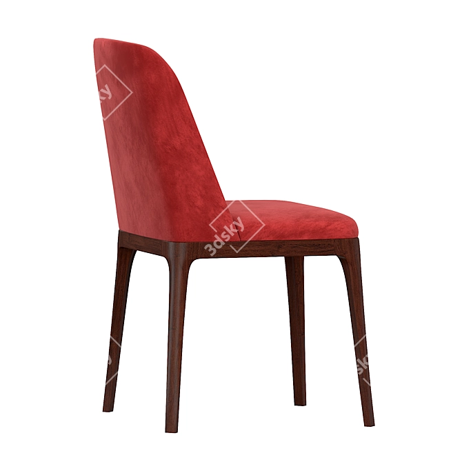 Anesis Galicia Armchair: Stylish and Comfortable 3D model image 4