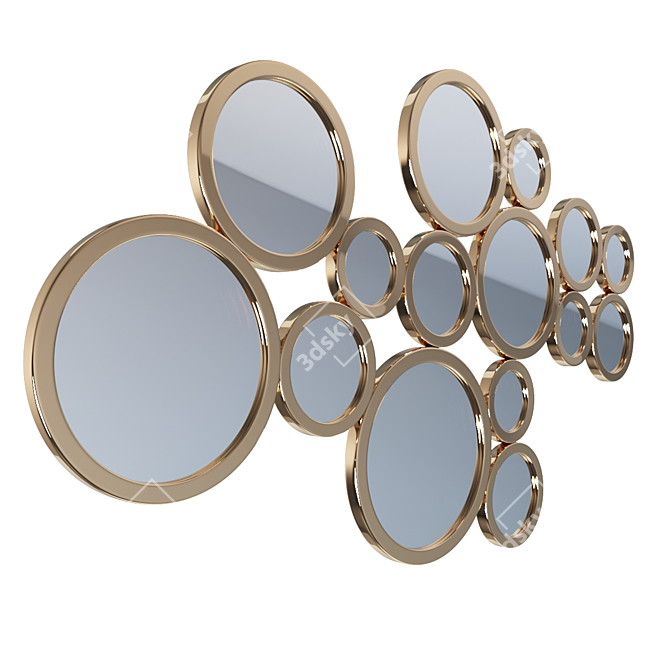 Kancona Mirror: Sleek and Stylish 3D model image 2