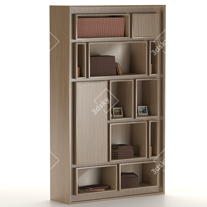 Versatile 3D Max Cupboard - PBR Material 3D model image 2