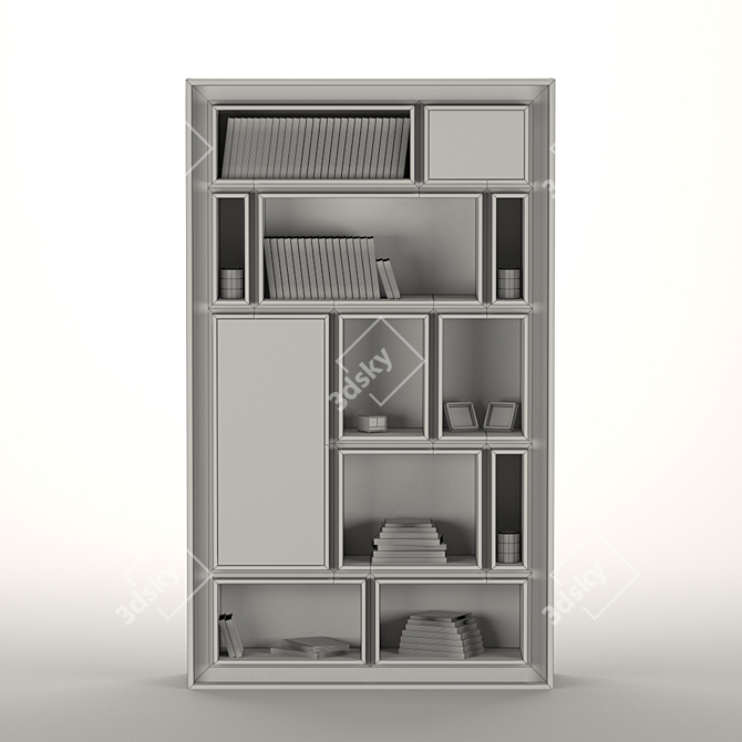 Versatile 3D Max Cupboard - PBR Material 3D model image 5