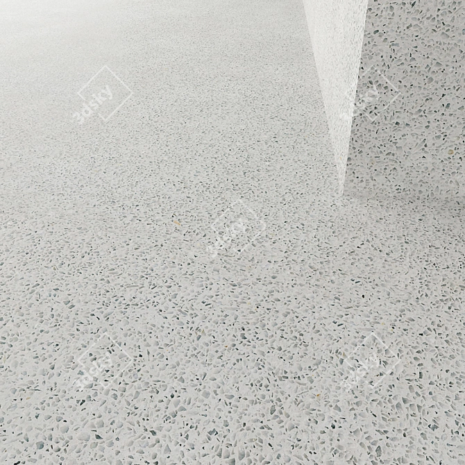 High-Quality Terrazzo VIA: 4 Variants 3D model image 3