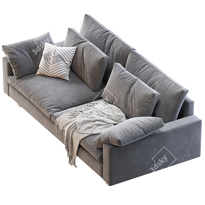 Harmony 82" Standard Sofa 3D model image 3