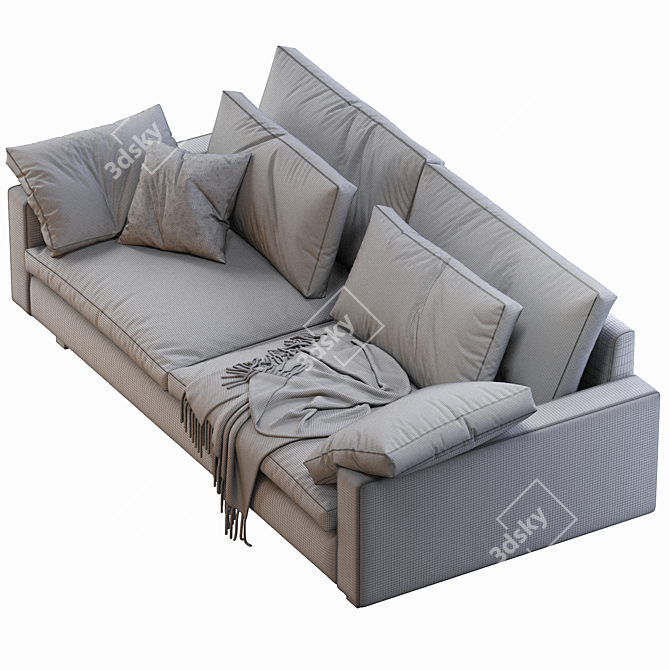 Harmony 82" Standard Sofa 3D model image 5