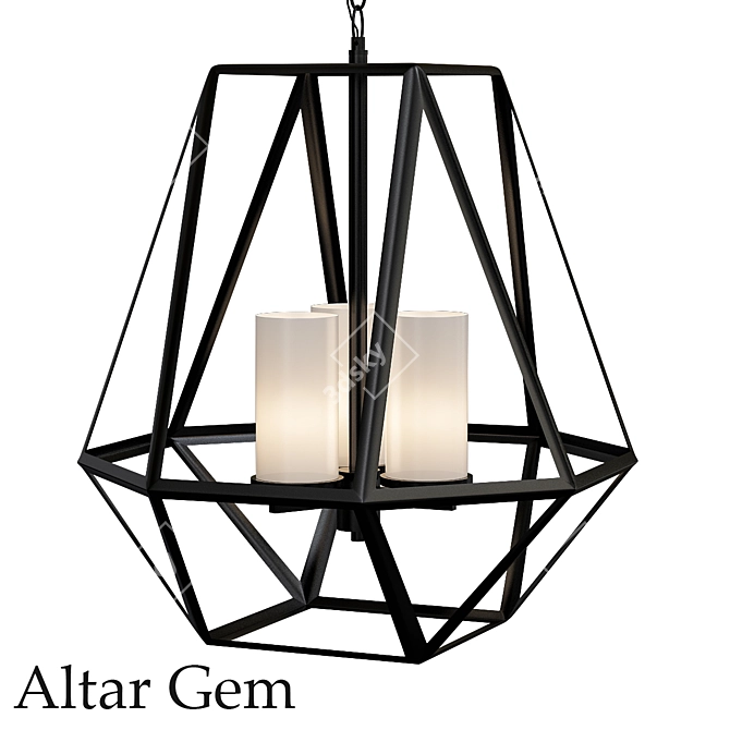 ImperiGem Altar Loft Pendant 3D model image 1