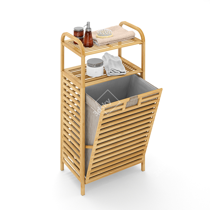 EcoBam Laundry Organizer 3D model image 1