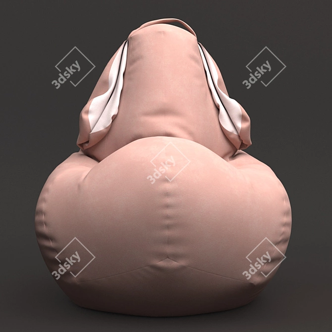 Cosy Eared Chair 3D model image 2