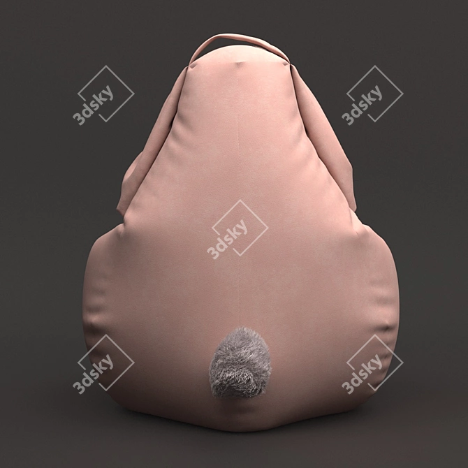 Cosy Eared Chair 3D model image 4