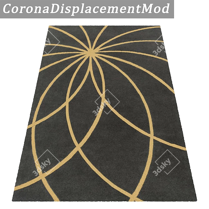 Luxury Carpets Set 3D model image 4