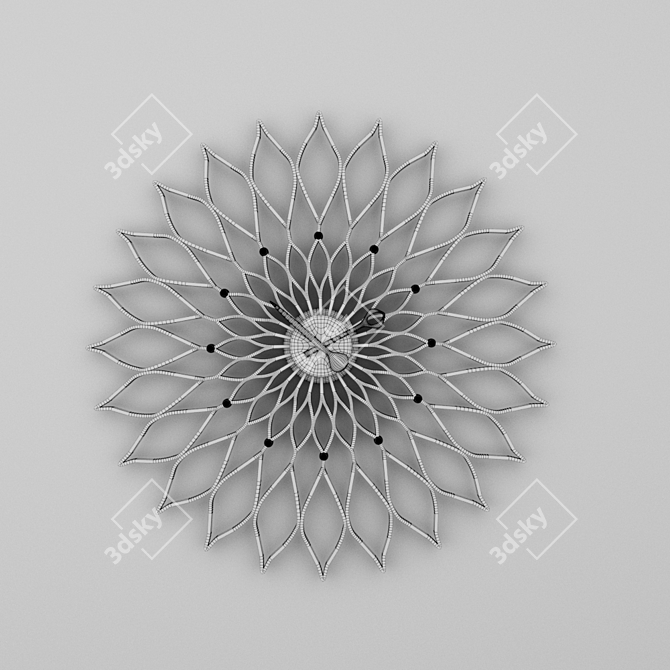 Elegance in Time: Decorative Clocks 3D model image 3