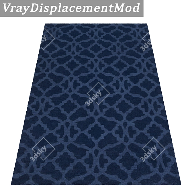 Luxury Carpet Set: 3 High-Quality Textures 3D model image 3