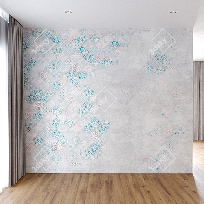Title: Elegant Sevilla Wall Decor 3D model image 4