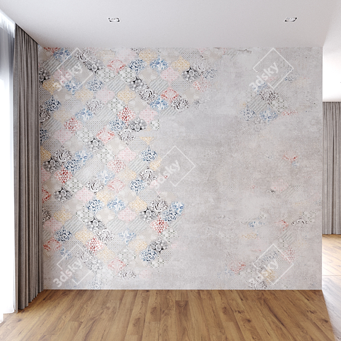 Title: Elegant Sevilla Wall Decor 3D model image 5