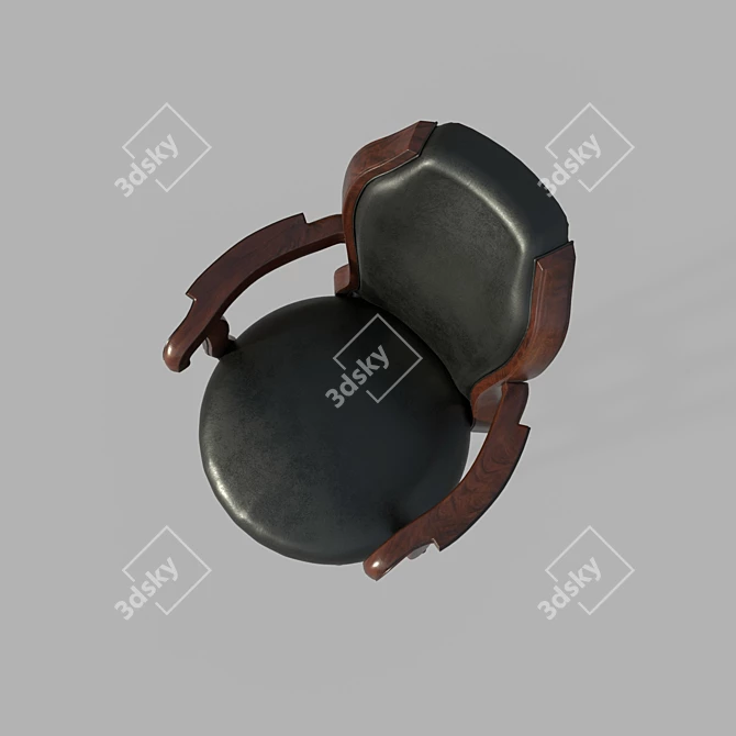Contemporary Bar Chair 3D model image 3