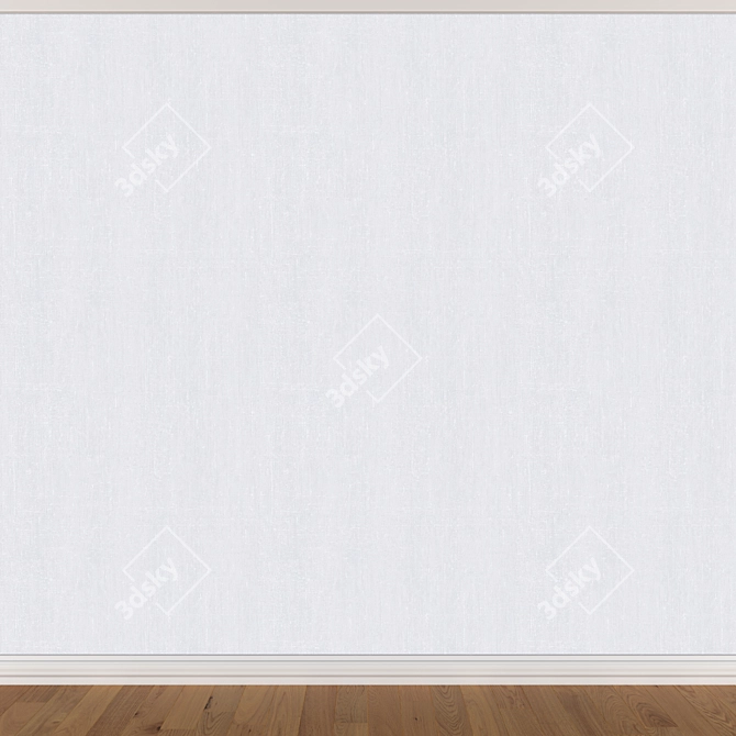 Seamless Wallpaper Set - 3 Colors 3D model image 3