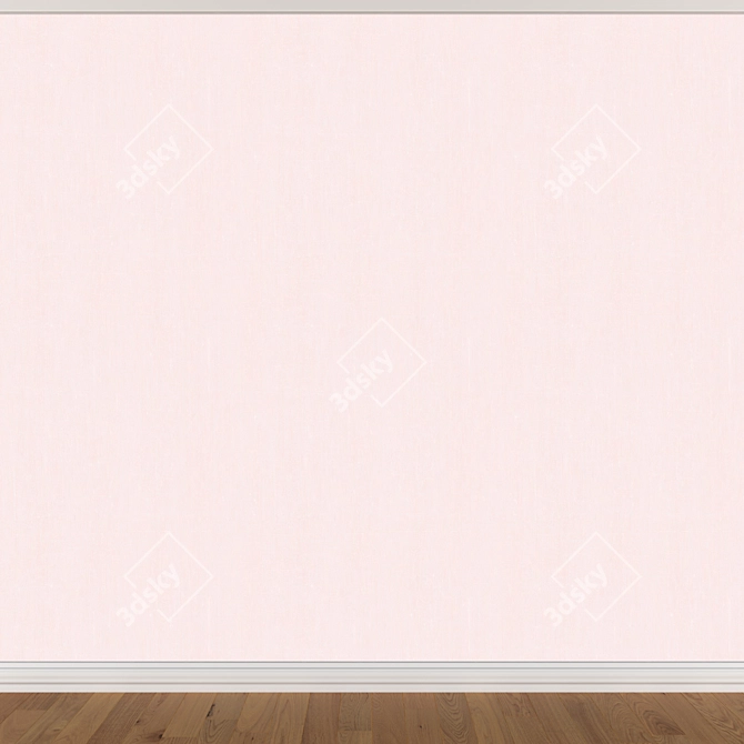 Seamless Wallpaper Set - 3 Colors 3D model image 4