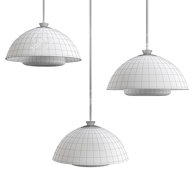 Vintage-inspired Eco Lamp: Greta 3D model image 2