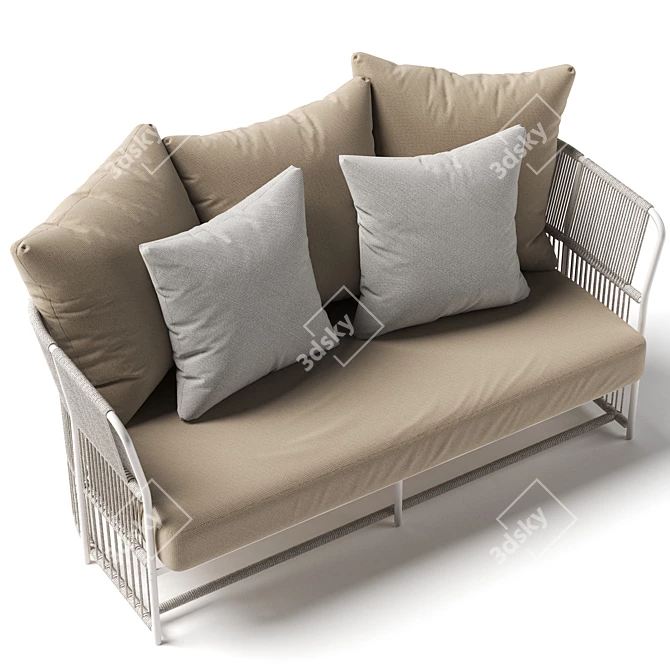 Modern Comfort: TIBIDABO Sofa 3D model image 4