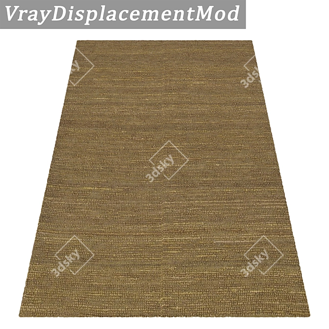 Versatile Carpet Set with High-Quality Textures 3D model image 3