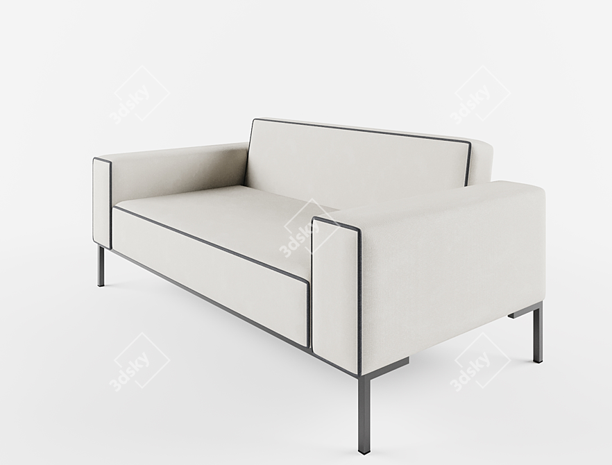 Cosmorelax 3-Seater Sofa 3D model image 2