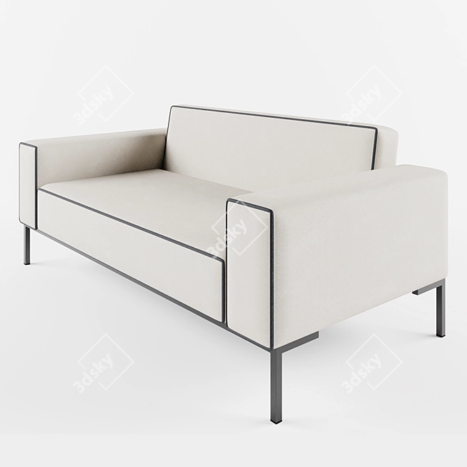 Cosmorelax 3-Seater Sofa 3D model image 5