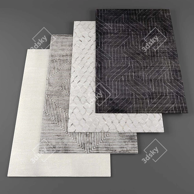 Surya Rugs Collection - Artful Floor Statements 3D model image 1