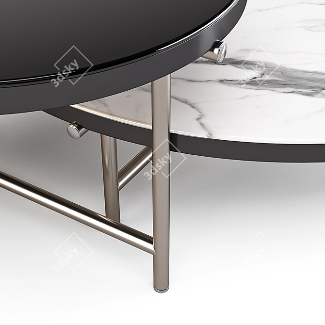 Minotti Torii: Elegant and Versatile Coffee Tables 3D model image 3