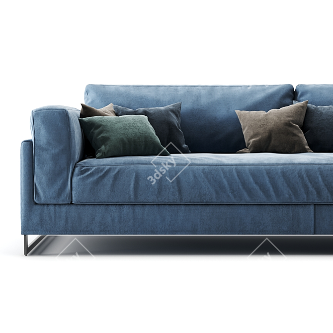 Elegant Frigerio Salotti Davis Sofa 3D model image 5