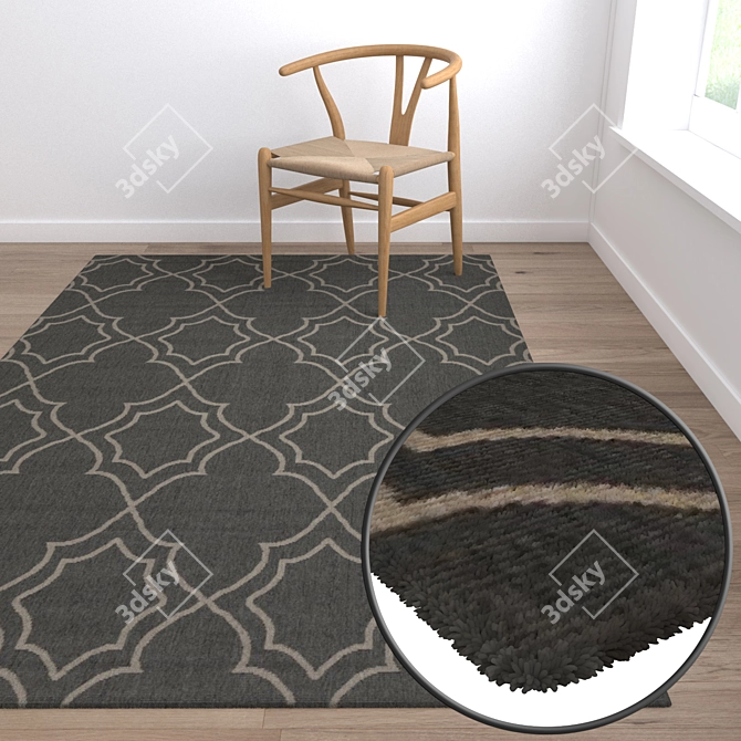 Title: Luxury Carpets Collection 3D model image 5