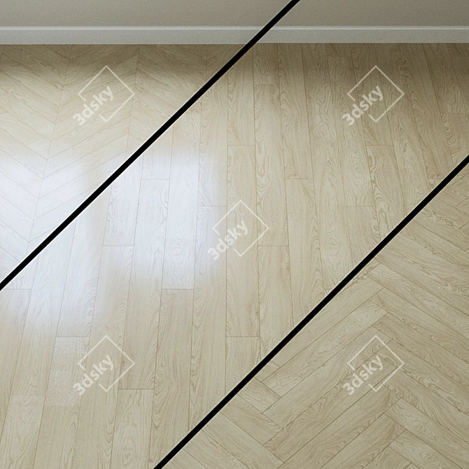 Impression 1033 Oak Bilbao Laminate: Classen Collection 3D model image 1