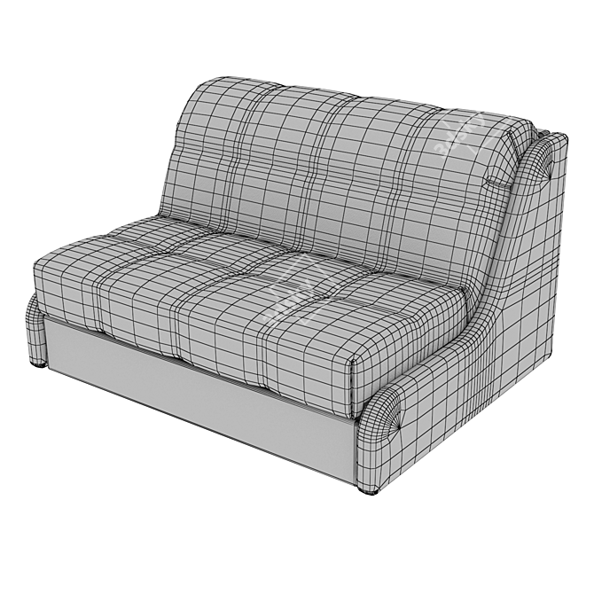 Edinburg Cacao Sofa: Elegant & Comfortable 3D model image 5