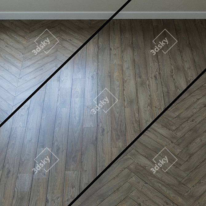  Classen Impression 1033 Oak Grenada Laminate 3D model image 1