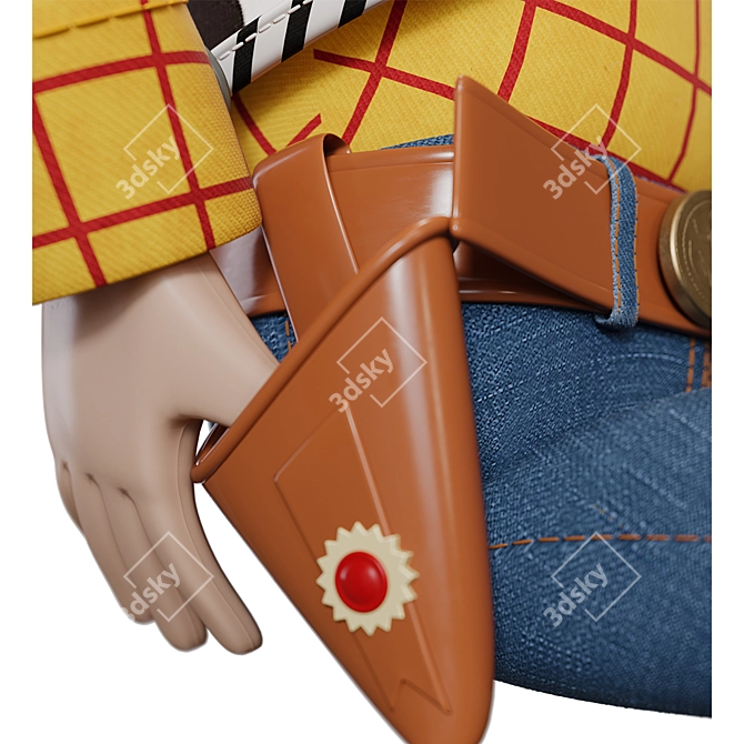 Authentic Woody Toy Story Replica 3D model image 3