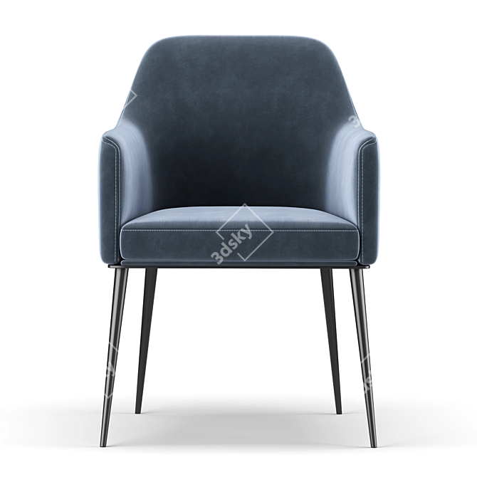 Elegant Eetstoel Chair - Modern Comfort 3D model image 2