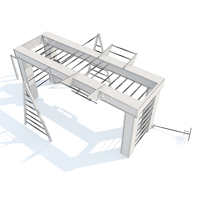 Lightweight Strength: Perfect for Heavy Loads! 3D model image 3