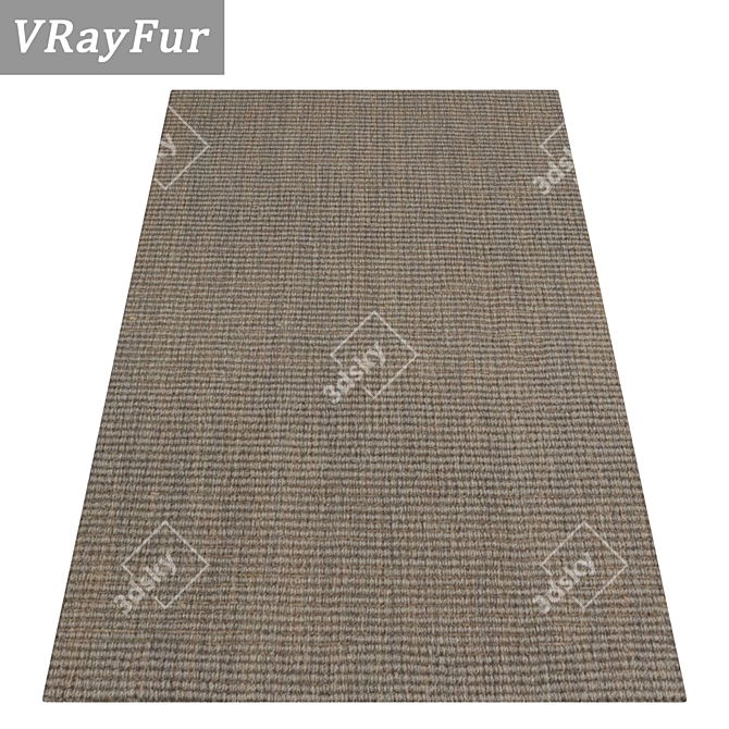 Luxury Carpet Set 1207+: High-Quality Textures & Multiple Effects 3D model image 2