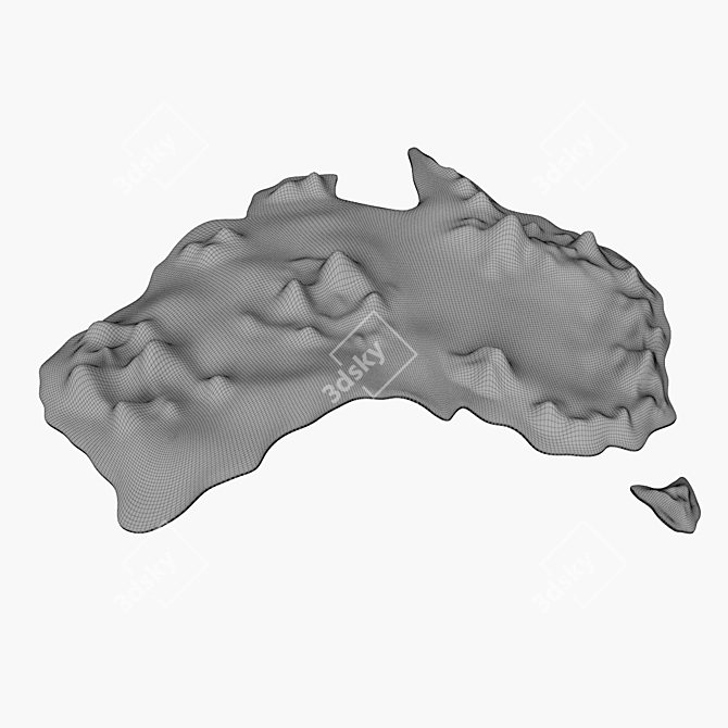 Australia 3D Model Kit | High-Res Visualization 3D model image 9