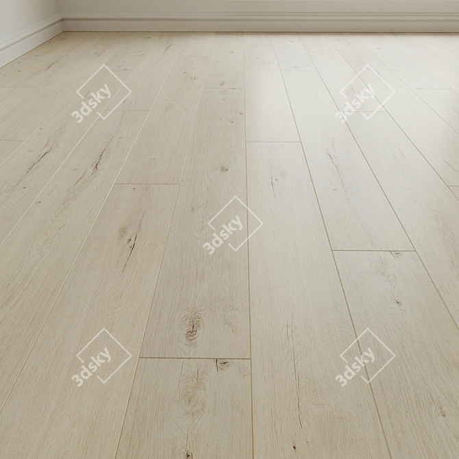 Title: 115 Parquet Laminate 3D model image 1