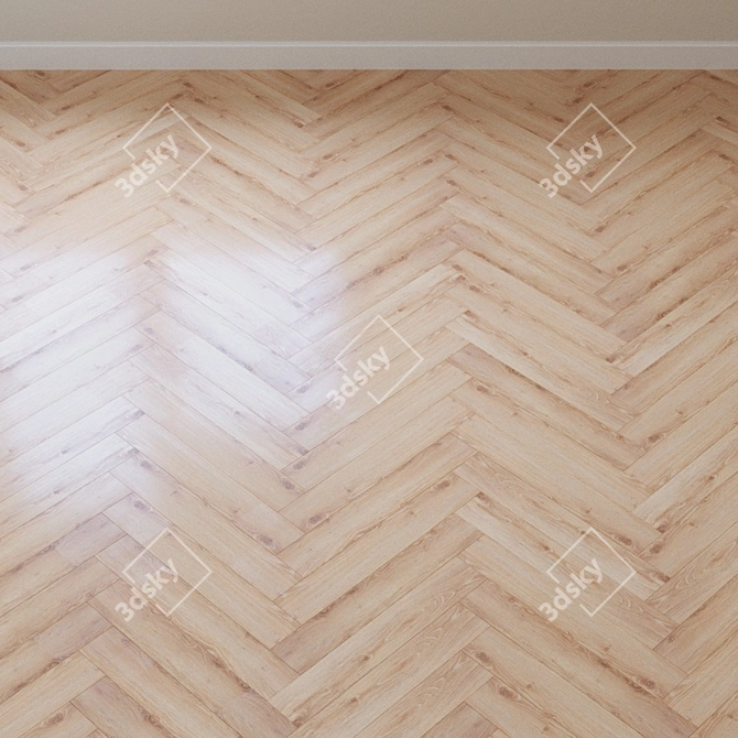 Chic Chevron Life Laminate: Classen Klassen Collection 3D model image 4