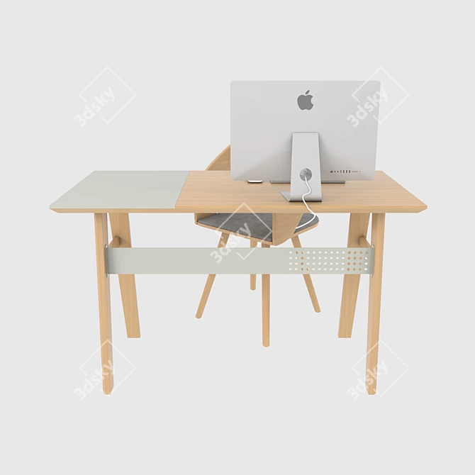 Modern Office Furniture Collection 3D model image 15