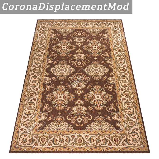 Luxury Carpet Set: High-Quality Textures 3D model image 4