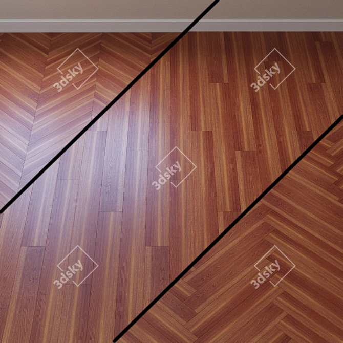 Aquafloor Classic Vinyl Laminate 3D model image 4