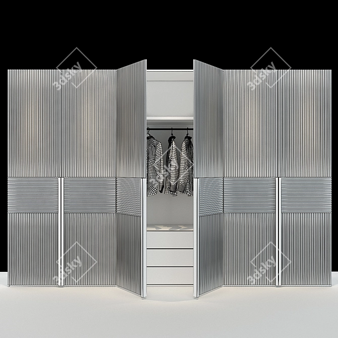 Elegant Storage Solution: Cabinet Furniture_012 3D model image 2