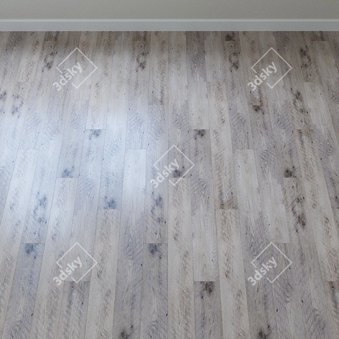 - French Fir Vinyl Laminate 3D model image 2