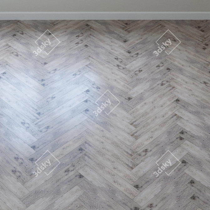 - French Fir Vinyl Laminate 3D model image 3