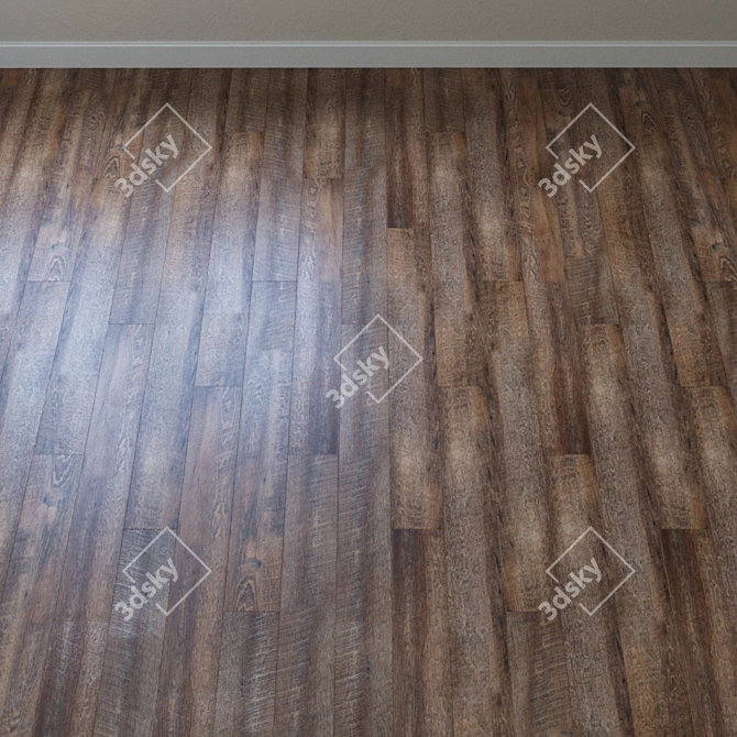 French Oak Vinyl Laminate - Aquafloor Nano AF3217N 3D model image 2