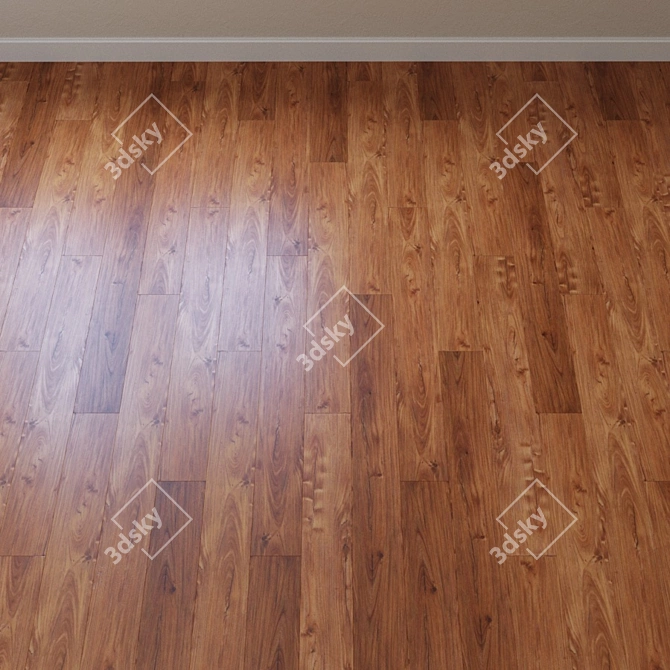 Title: Wear Max Home Line: Chestnut Living Vinyl Flooring 3D model image 2