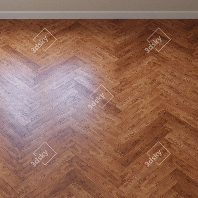 Title: Wear Max Home Line: Chestnut Living Vinyl Flooring 3D model image 4