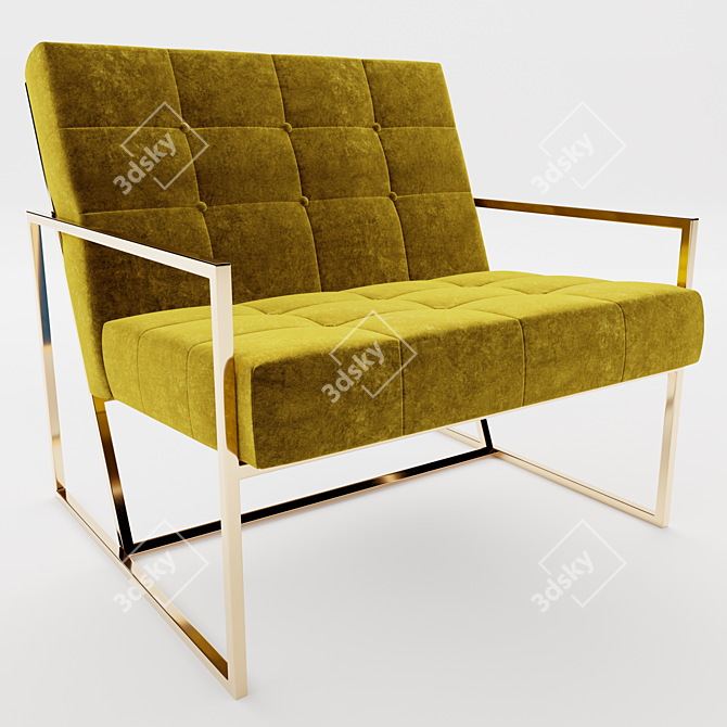Elegant Luxury Chair by Jurakhan 3D model image 2