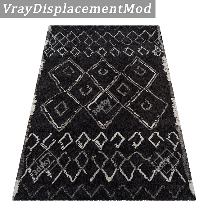 Luxury Texture Carpets Set 3D model image 3