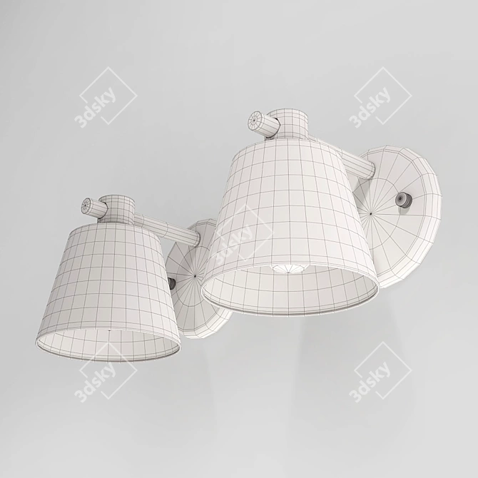 Scandinavian Style Wall Lamp 3D model image 5